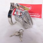 Sprinkler Cage Snake Skin Chastity Device