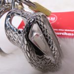Sprinkler Cage Snake Skin Chastity Device - Image 5
