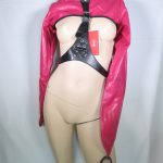 Pink Soft Faux Leather Adjustable Bolero Straitjacket - Image 4