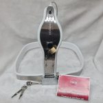 Chastity Belt White single chain (Female) - Image 5