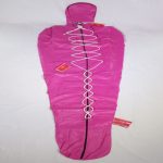 Pink Faux Leather Mummification Bag