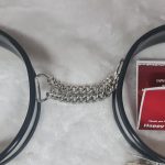 Thigh Bands w/ Stainless Steel Chains (Black) - Image 4