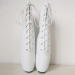 White Pvc Ankle High Pony Ballet Boots - Image 4