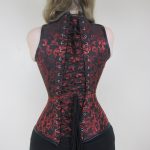 Custom Made Red Buckle Corset Jacket - Image 4
