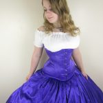 Custom Made Satin Long Line Underbust - Image 3