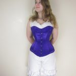 Custom Made Satin Overbust Corset - Image 14