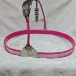 Cable Chastity Belt w/ Plug (Female, Pink) - Image 2