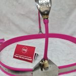Cable Chastity Belt w/ Plug (Female, Pink) - Image 6