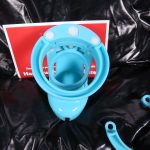 Silicone Chastity Device (Blue) - Image 5