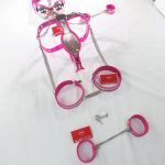6 Piece Chastity Belt Set (Male, Pink) - Image 3