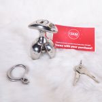 Stainless Steel Anal Lock Plug