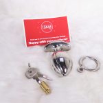 Stainless Steel Anal Lock Plug - Image 6