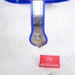Chastity Belt w/ Single Chain plug (Female, Blue) - Image 11