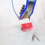 Chastity Belt w/ Single Chain plug (Female, Blue) - Image 10