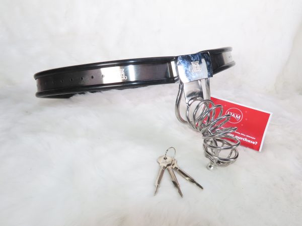 Chastity Belt w/ External Slot Tube (Male)