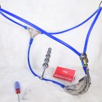 Chastity Belt w/  Plug (Male, Blue) - Image 7