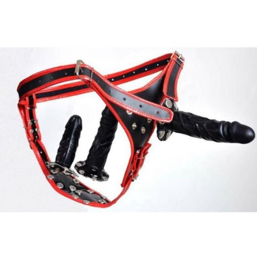 Strap On W 3 Removable Dildos Dotty After Midnight