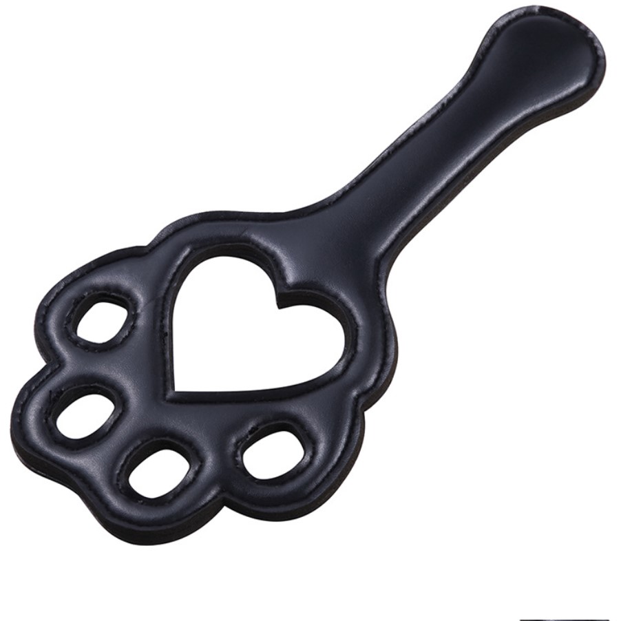 Puppy Paw Leather Paddle