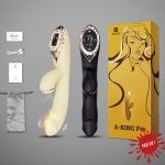 A-KING PRO, Vibrator with LED screen, With 10 MODES