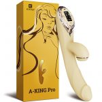 A-KING PRO, Vibrator with LED screen, With 10 MODES - Image 4