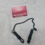 Black Nipple Clamps w/ chain