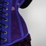 Custom DOUBLE Mesh and Cotton OVERBUST Corset - Image 9