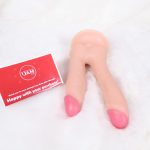 Double Dildo with 2 different sized heads - Image 4
