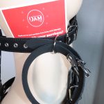 Black Faux Leather Male Full Body Bondage Costume - Image 4