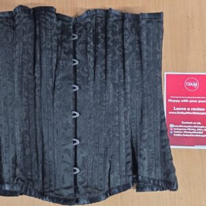 20" OVERBUST Corset BLACK