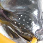 Latex Breath play head headgear Rubber Hood with Breathing Tube Unisex - Image 5