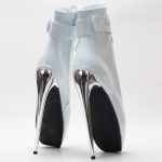 Black Ballet boots with Black Or Silver Heels - Image 4