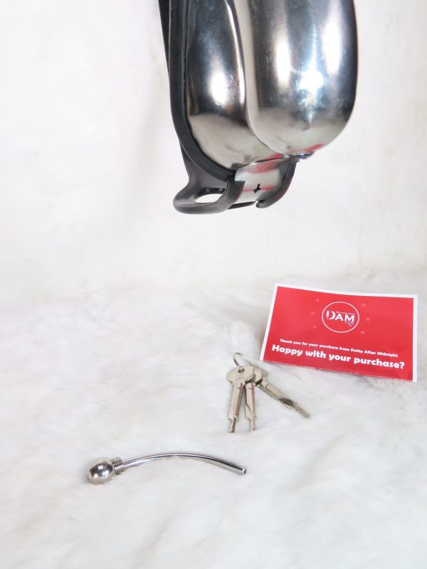 Chastity Belt w/ External Cage (Male) - Image 4