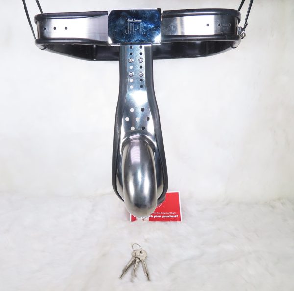 Chastity Belt w/ External Cage (Male) - Image 7