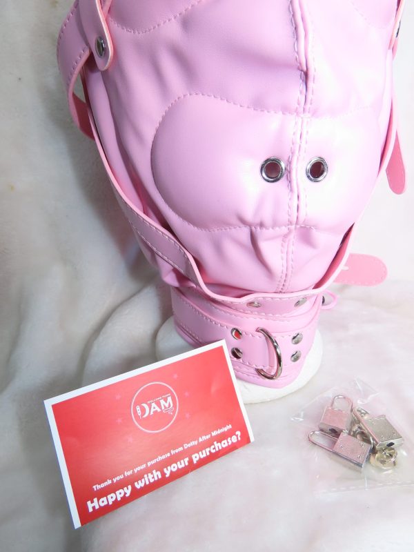 Total enclosure Hood locking with padlocks Baby Pink - Image 5