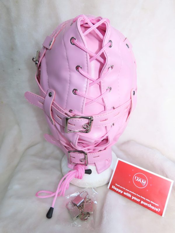 Total enclosure Hood locking with padlocks Baby Pink - Image 9