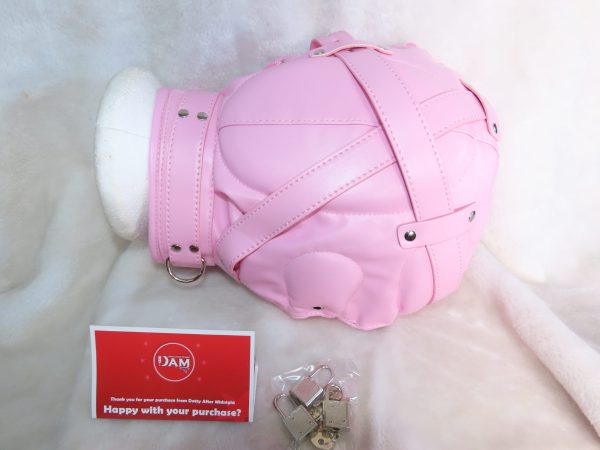 Total enclosure Hood locking with padlocks Baby Pink - Image 3