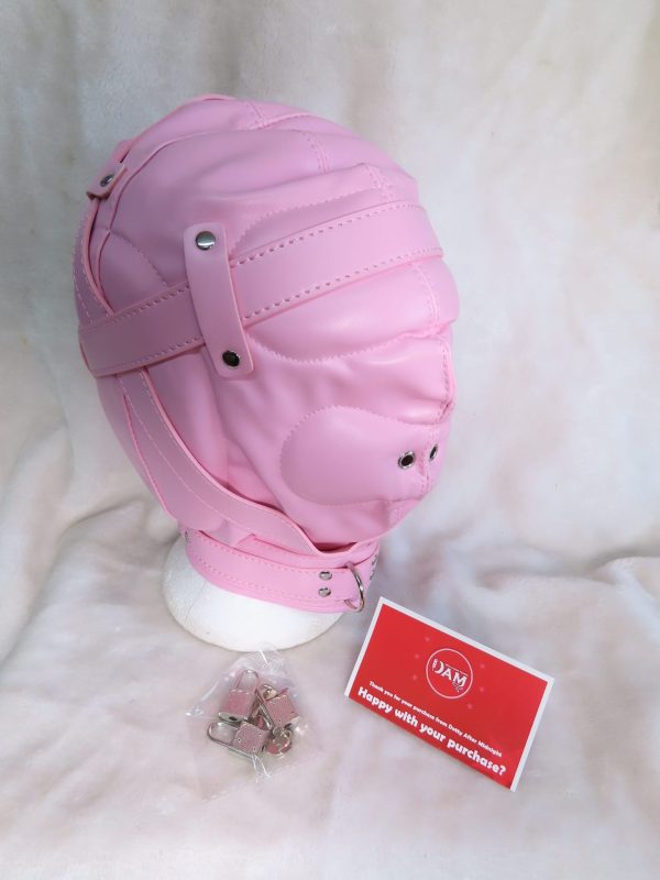 Total enclosure Hood locking with padlocks Baby Pink - Image 8