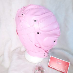 Total enclosure Hood locking with padlocks Baby Pink