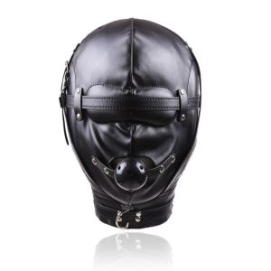 Total enclosure Hood with dribble gag locking with padlocks