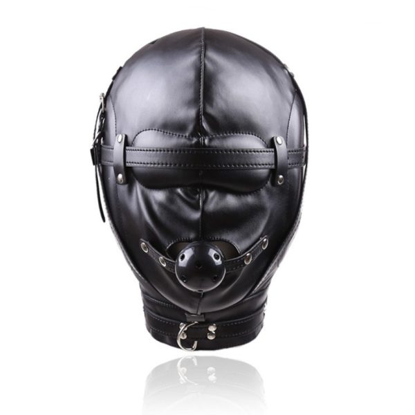 Total enclosure Hood with dribble gag locking with padlocks