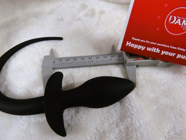 Puppy Play Butt plug Tail (Red and Green) - Image 5