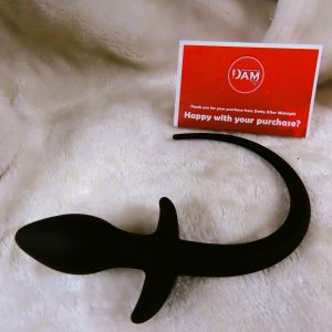 Puppy Play Butt plug Tail (Black)