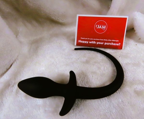 Puppy Play Butt plug Tail (Black)