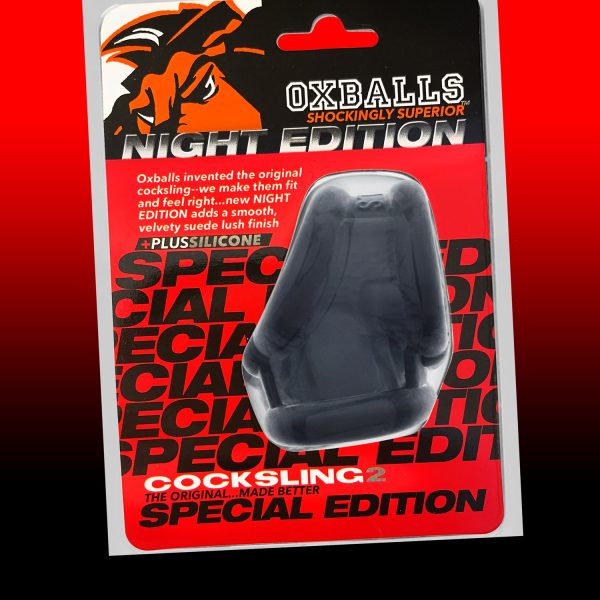 Cocksling-2 Night Edition Black by Oxballs BLACK - Image 3