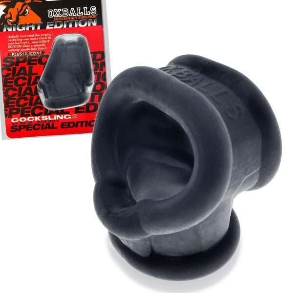 Cocksling-2 Night Edition Black by Oxballs BLACK - Image 12