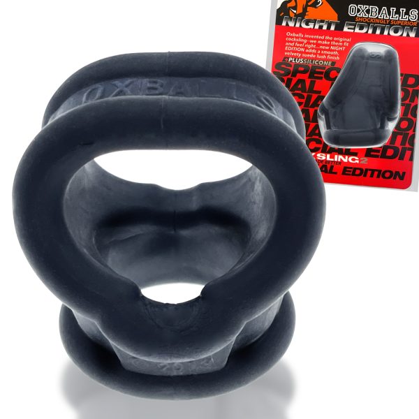 Cocksling-2 Night Edition Black by Oxballs BLACK - Image 11