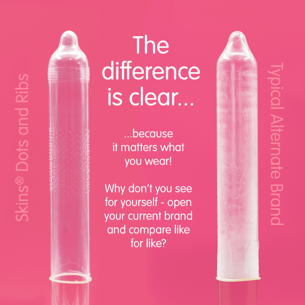 Condoms "Dots & Ribs FOIL" - Image 2