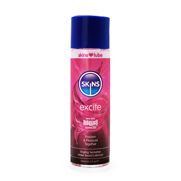 Skins Excite Tingling Sensation Water-Based Lubricant (130ml)