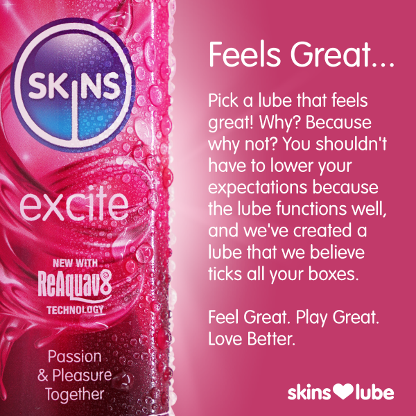 Skins Excite Tingling Sensation Water-Based Lubricant (130ml) - Image 4