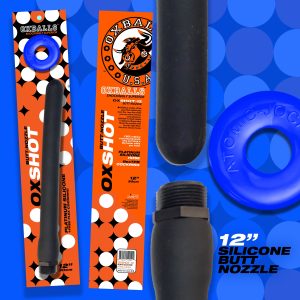 OXSHOT 12" Enema Shower head attachable douche BY OxBalls